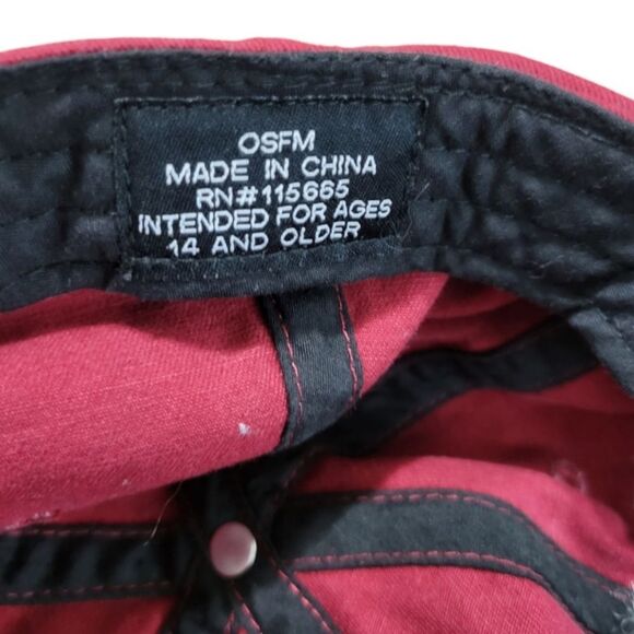 Harry Potter Hat OSFM Embroidered Hogwarts Alumni Hat Embroidery Strapback Hat - Picture 10 of 11